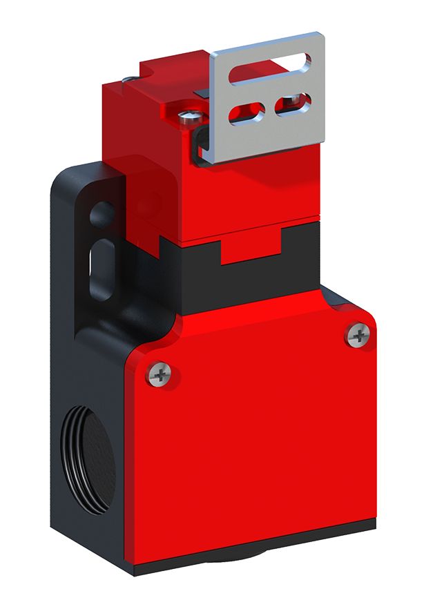 RS PRO Multidirectional Stainless Steel Spring Actuator Safety Limit Switch, 2NC/1NO, IP65, Thermoplastic Housing, 400V