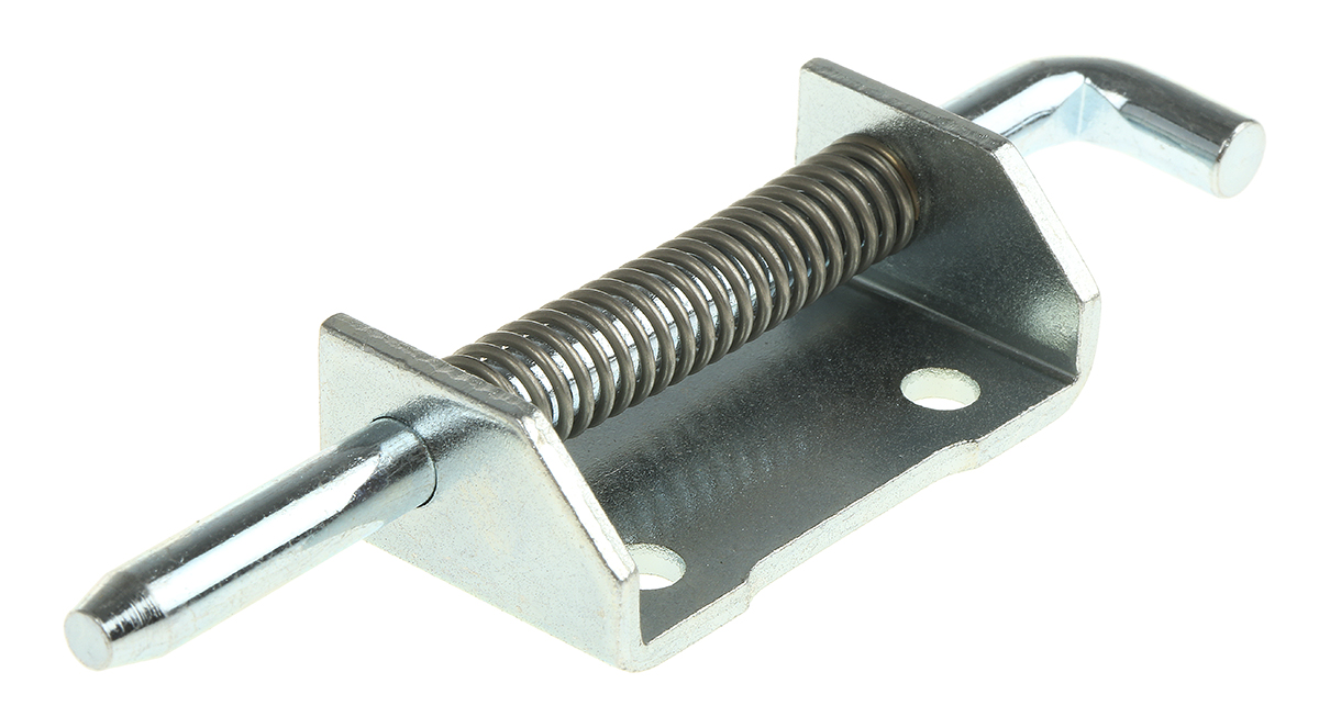 Pinet Steel Latch Hinge, Bolt-on Fixing, 82mm x 21mm x 2.8mm