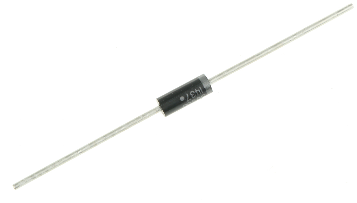 onsemi, 200V Zener Diode 5% 5 W Through Hole 2-Pin DO-15