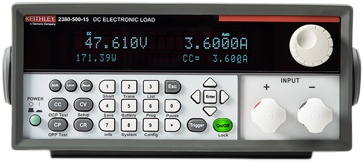 Keithley 2380 Series Electronic DC Load, 0 → 250 W, 0 → 120 V, 0 → 60 A