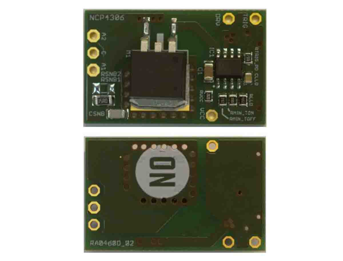onsemi NCP4306 Synchronous Rectification Evaluation Board Flyback Converter for Synchronous rectification MOSFET in