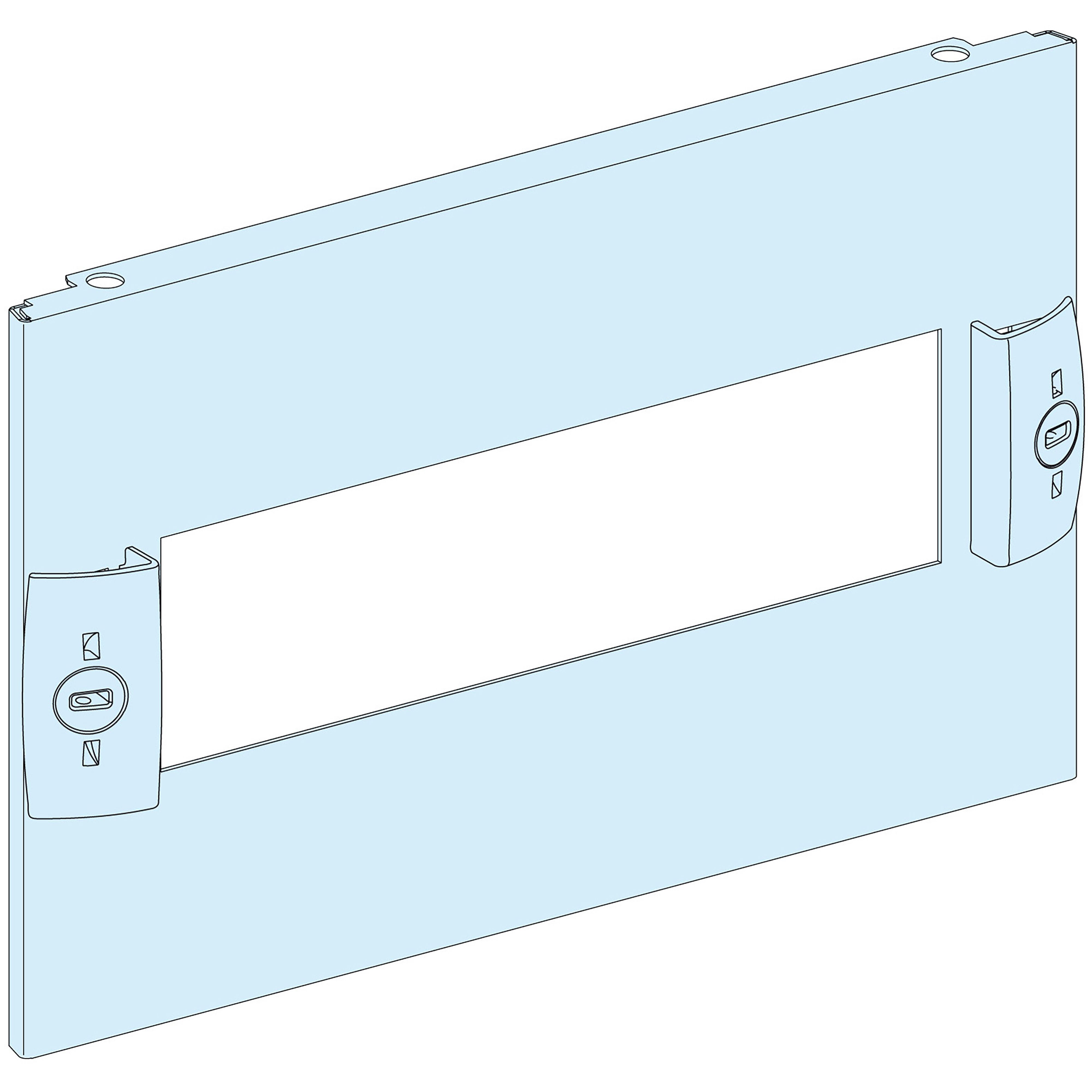 Schneider Electric PrismaSeT P and G Series Steel Front Plate for Use with PrismaSeT PrismaSeT G Duct, PrismaSeT