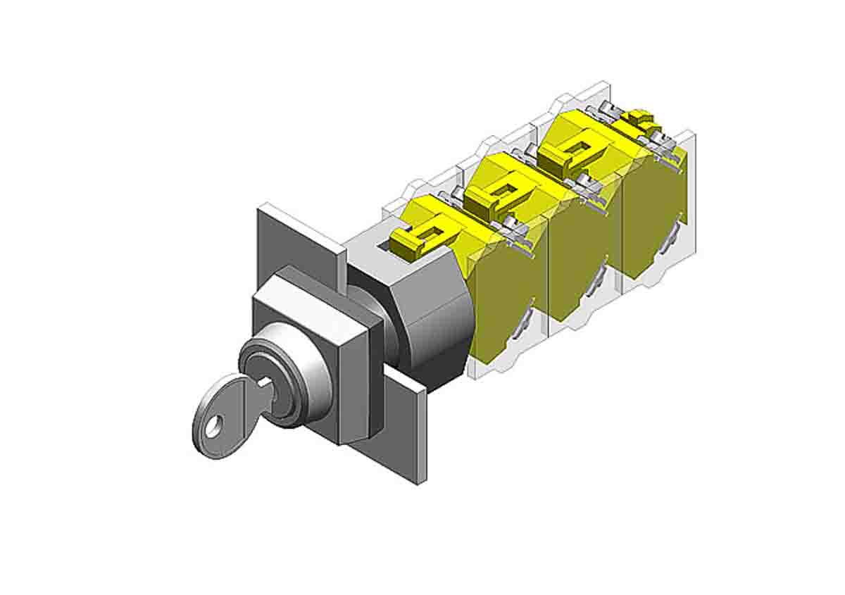 EAO IP65 Key Switch 2-Way