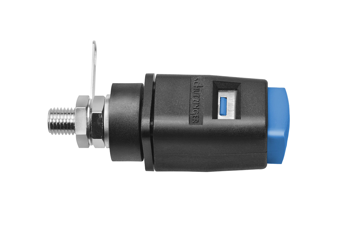 Schutzinger Blue Terminal Post, 33 V ac, 70V dc, 16A