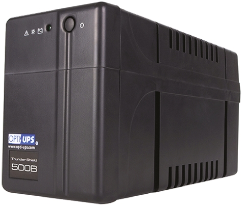 OPTI 230V Input Stand Alone Uninterruptible Power Supply, 500VA (300W), Thunder Shield