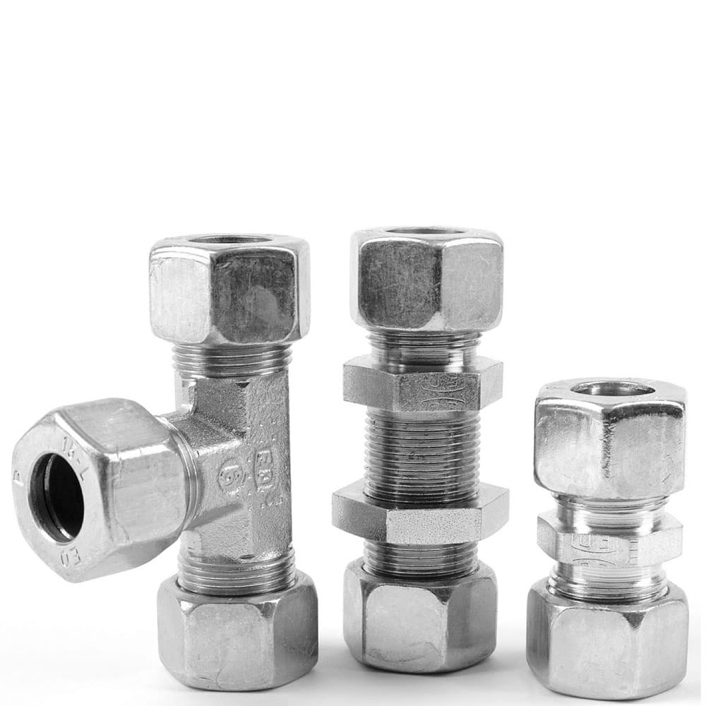 Parker Straight Tube to Tube Male 24° DIN Cone to Male 24° DIN Cone, SV12LOMDCF