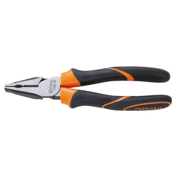 BETA 1150GBM 180 Pliers, 180 mm Overall, Angled Tip, 39mm Jaw