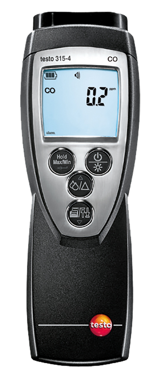 Testo 315-4 Handheld Gas Detector for Carbon Monoxide Detection, Audible Alarm
