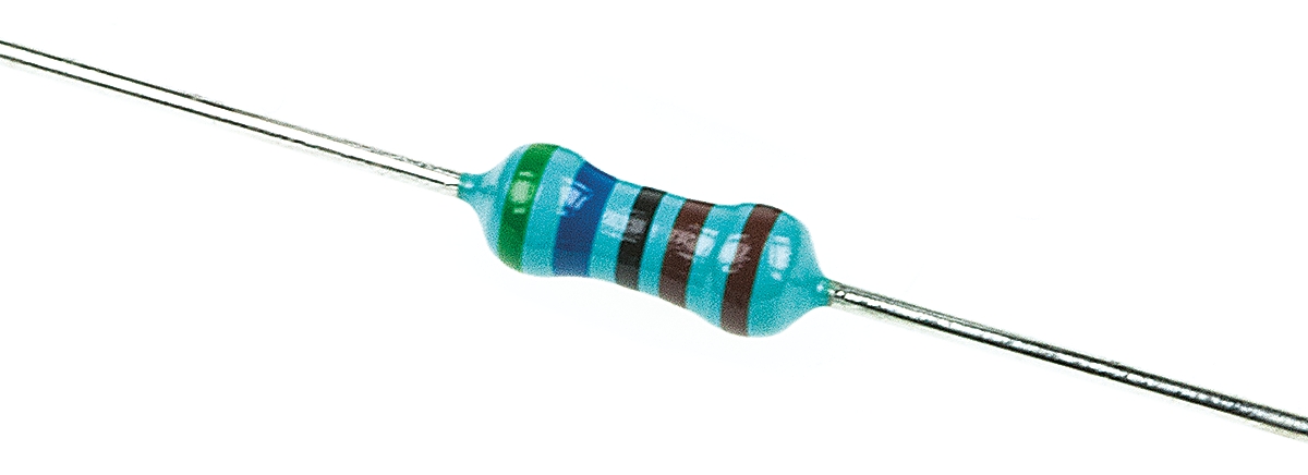TE Connectivity 5.6kΩ Metal Film Resistor 0.6W ±1% LR1F5K6
