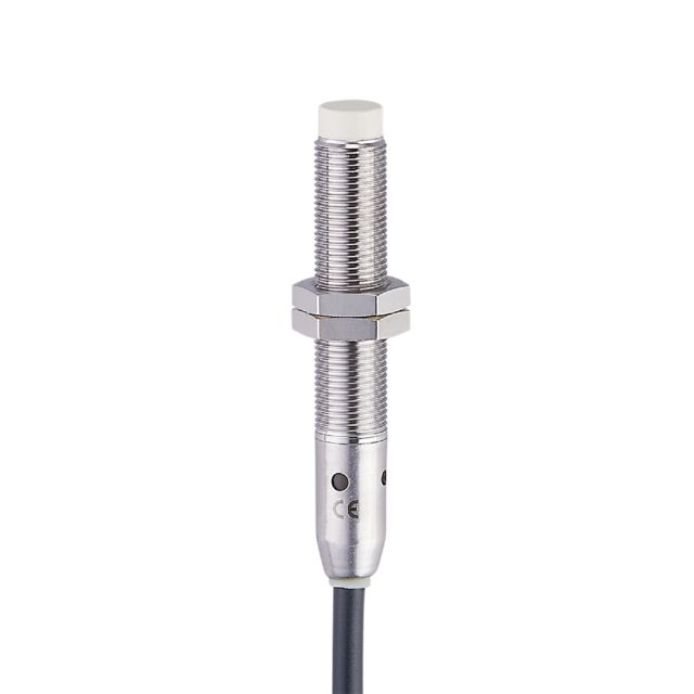 ifm electronic Inductive Threaded Barrel Proximity Sensor, M12, 7 mm Detection, PNP/NPN NO, 10 → 36 V dc