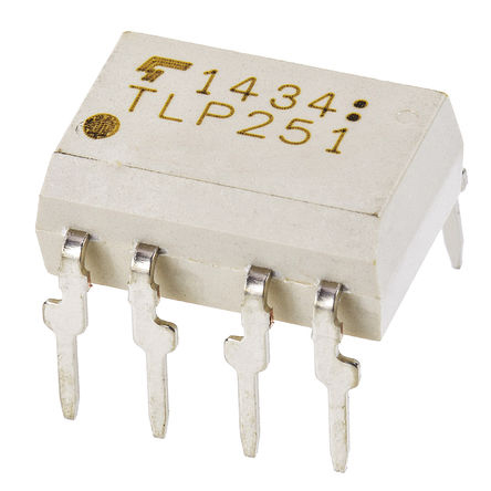 Toshiba, TLP352 AC Input Infrared LED Output Optocoupler, Through Hole, 8-Pin DIP