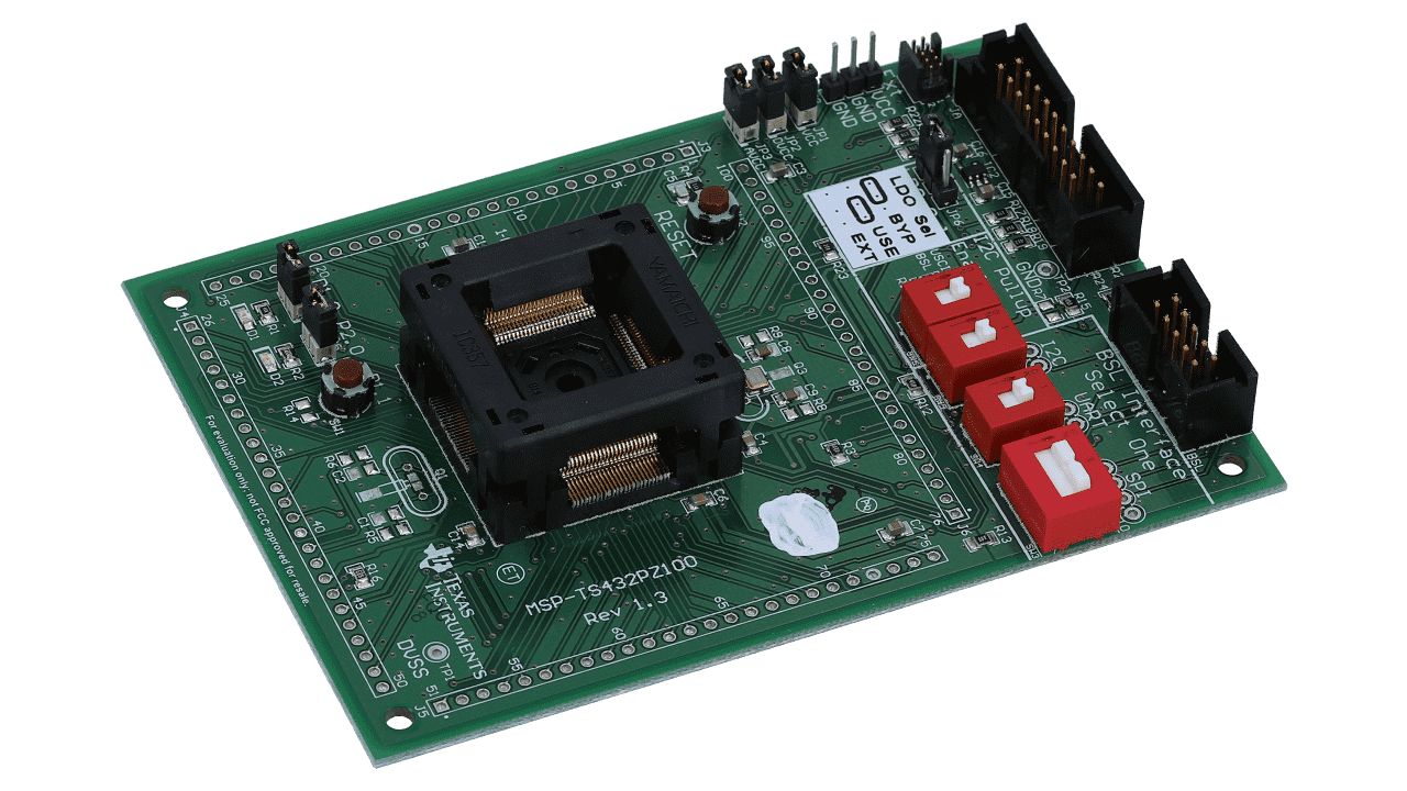 Texas Instruments Target Development Board Target Board Evaluation Board MSP-TS432PZ100