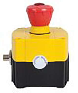 Allen Bradley 800F Series Twist Release Illuminated Emergency Stop Push Button, Surface Mount, 2NC + 1NO
