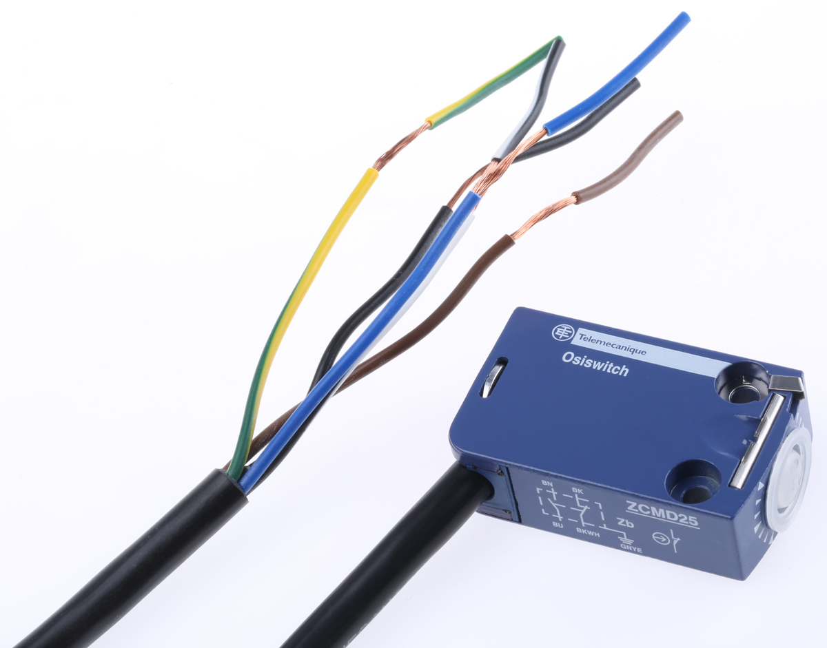 Telemecanique Sensors ZCMD Series Limit Switch, NO/NC, IP66, DP, Zinc Alloy Housing, 240V ac Max, 1.5A Max