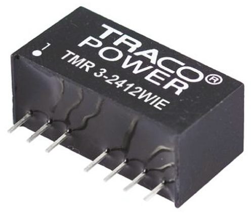 TRACOPOWER TMR 3WIE DC-DC Converter, 15V dc/ 200mA Output, 9 → 36 V dc Input, 3W, Through Hole, +85°C Max Temp