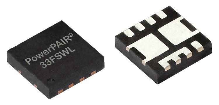 Vishay Dual SiZF5300DT 2 Type N-Channel MOSFET, 125 A, 30 V, 12-Pin PowerPAIR 3 x 3FS SIZF5300DT-T1-GE3