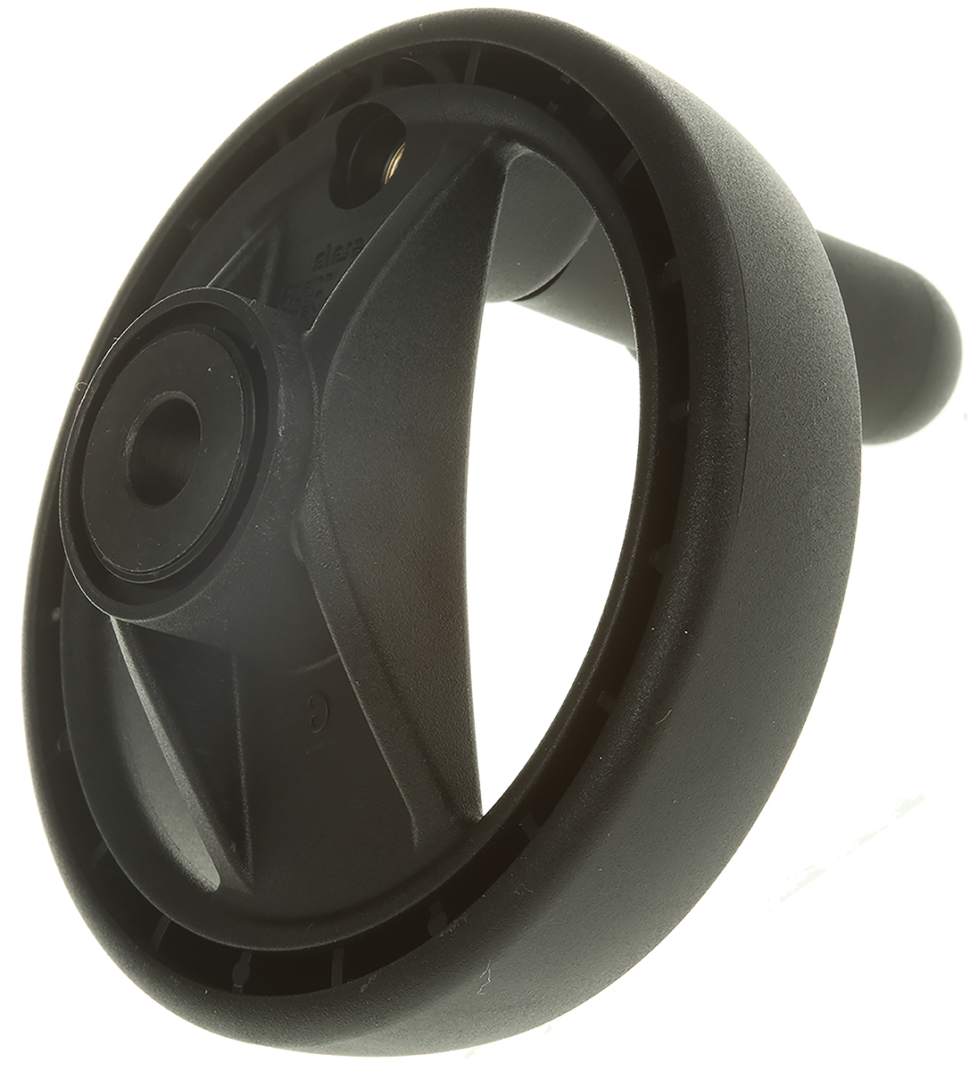 Elesa Black Technopolymer Hand Wheel, 80mm diameter