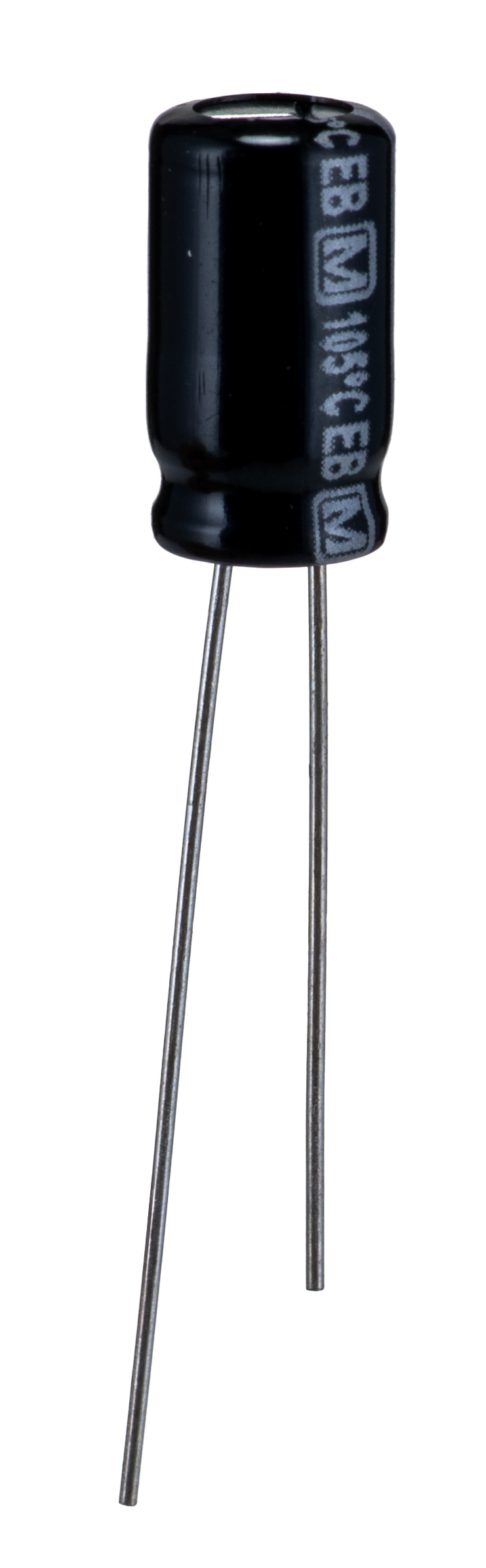 Panasonic 100μF Aluminium Electrolytic Aluminium Electrolytic Capacitor 25V dc, Radial, Through Hole - EEUEB1E101S