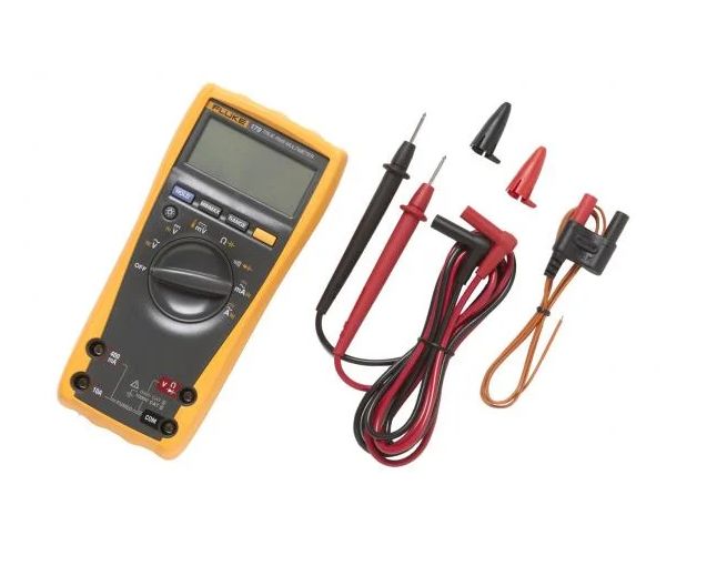 Fluke 179 Handheld Digital Multimeter, True RMS, 10A ac Max, 10A dc Max, 1000V ac Max - RS Calibrated