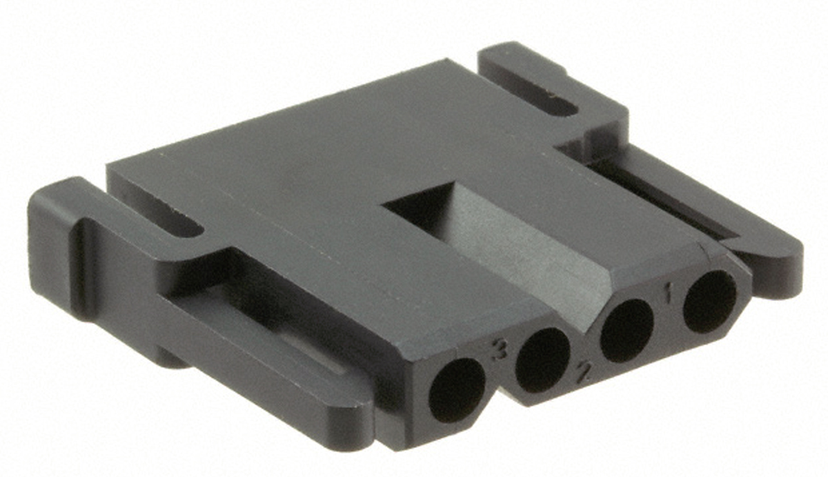 ITT Cannon, Trident Automotive Connector Cable Mount 4 Way, Crimp Termination TST04PF00 / 192990-0970