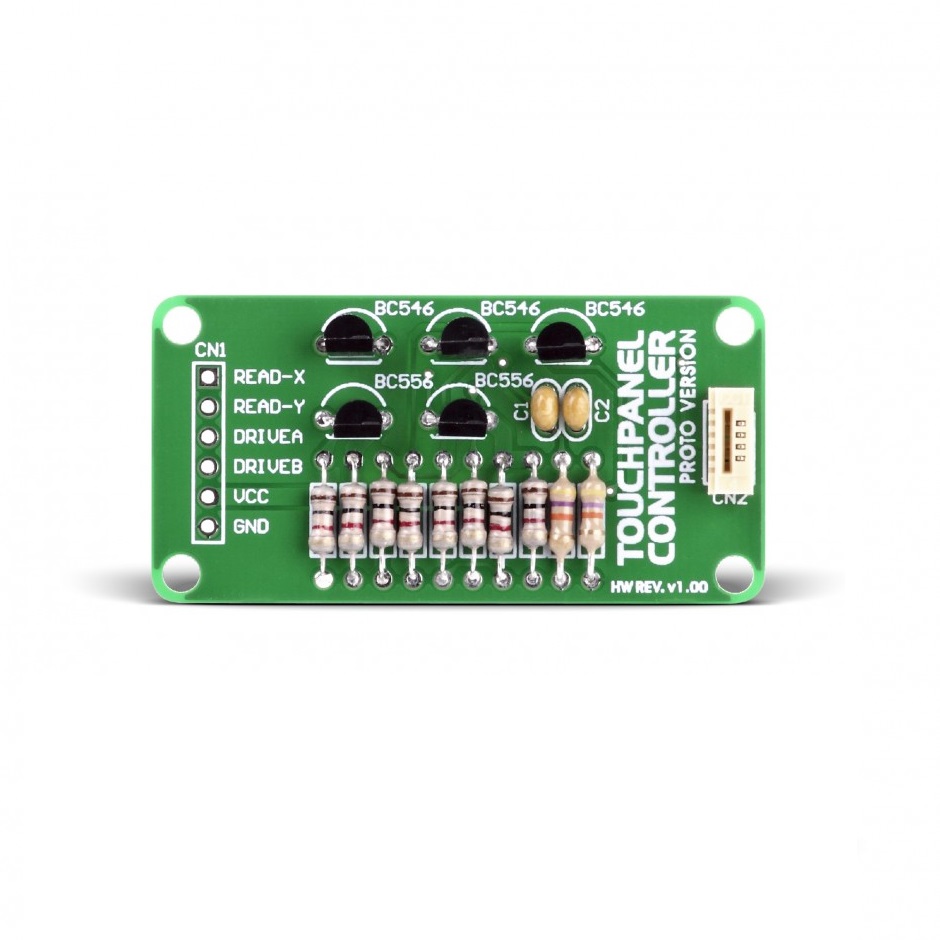 Brand-Rex MIKROE-317, TouchPanel Controller PROTO Development Board, Display Module