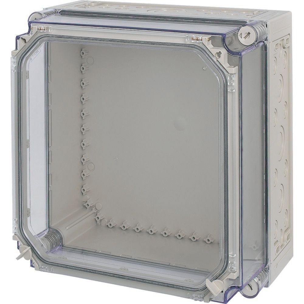 Eaton xEnergy Safety Series Light Grey Plastic General Purpose Enclosure, IP65, IK10, Flanged, Transparent Lid, 225 x