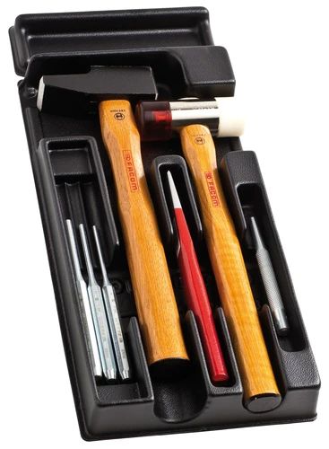 Facom 7 Piece Impact Tool Tool Kit with Foam Inlay