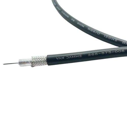 Van Damme 268 Series Male BNC to Male BNC, 500 m 75 Ω