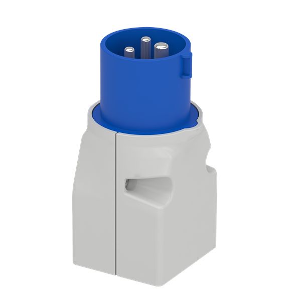 Schneider Electric, Mureva IP20 Grey Snap Pin Mount 2P + E Industrial Power Socket, Rated At 16A, 220 V