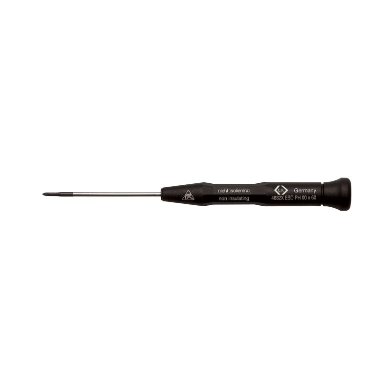 CK Phillips  Screwdriver, PH000 Tip, 60 mm Blade, 157 mm Overall