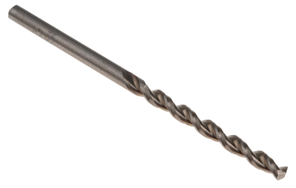 RS PRO HSS Twist Drill Bit, 3mm Diameter, 61mm Overall