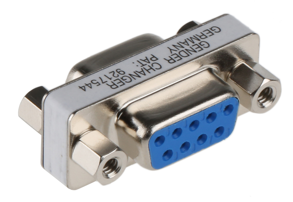 Roline D Sub Adapter Female 9 Way D-Sub to Female 9 Way D-Sub