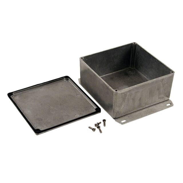 Hammond 1590 Series Die Cast Aluminium Alloy Enclosure, IP65, Flanged, 120 x 120 x 59mm