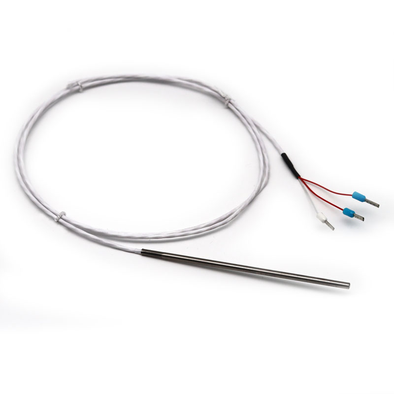 Prosensor PT100 Temperature Probe, 3mm Dia, 100mm Long, 3 Wire, Class A +250°C Max