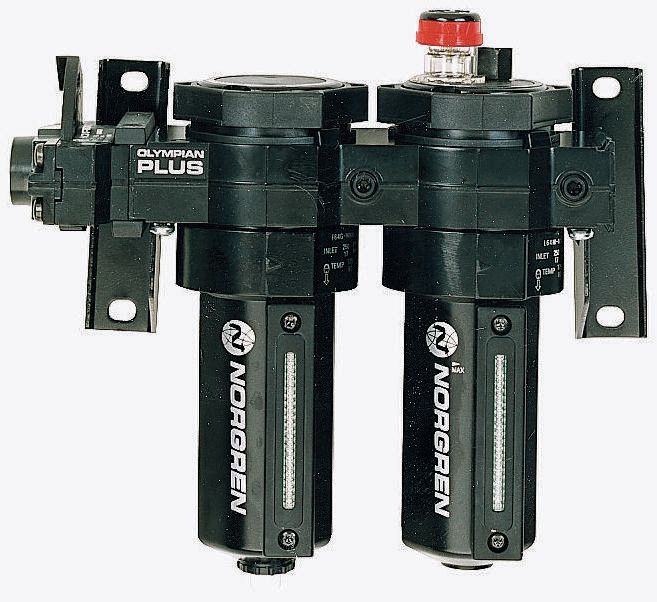 Norgren G 1/2 FRL, Automatic Drain, 40μm Filtration Size - Without Pressure Gauge