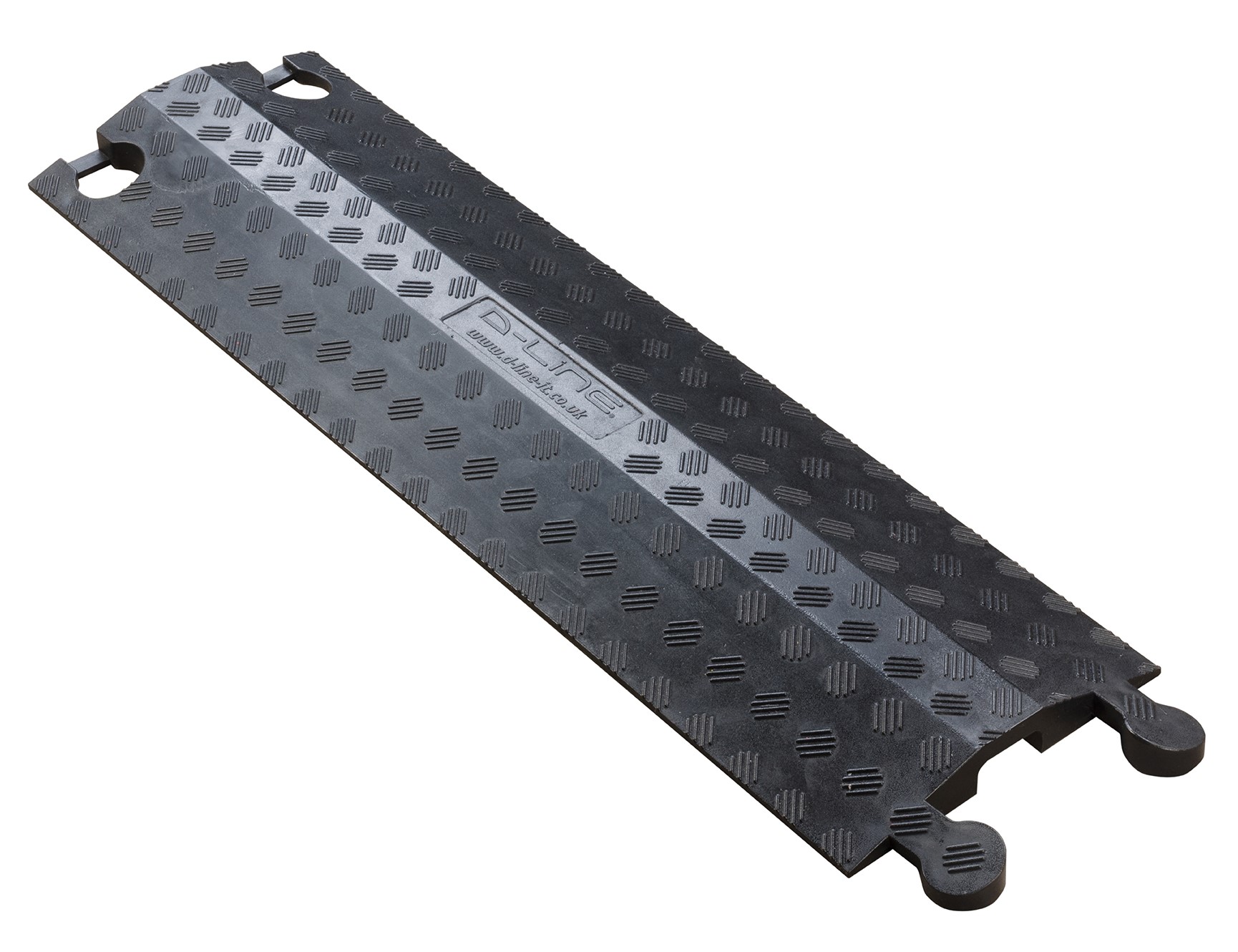 RS PRO 765mm Black Cable Cover in Polyurethane, 45mm Inside dia.