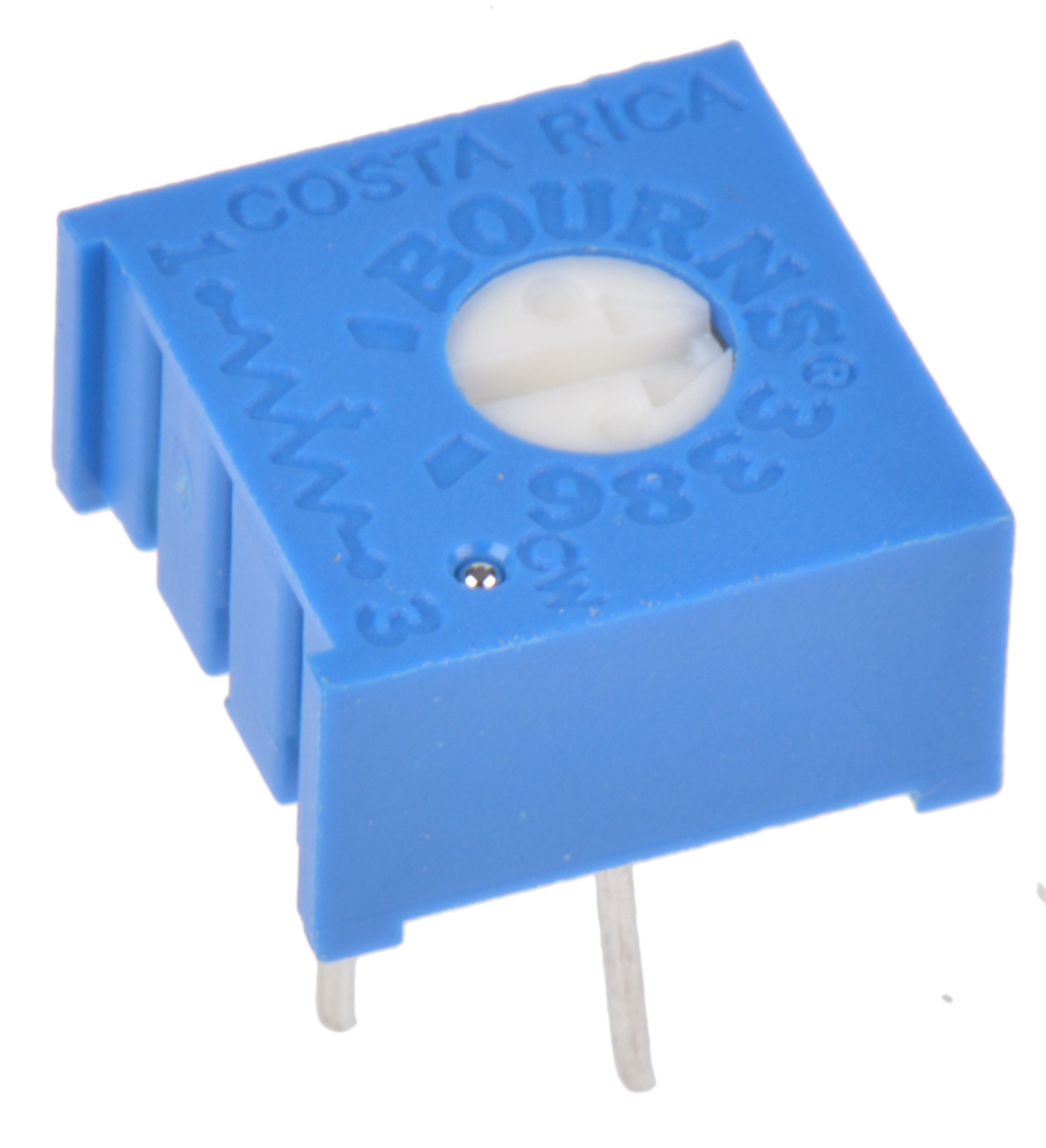220Ω, Through Hole Trimmer Potentiometer 0.5W Top Adjust Bourns, 3386