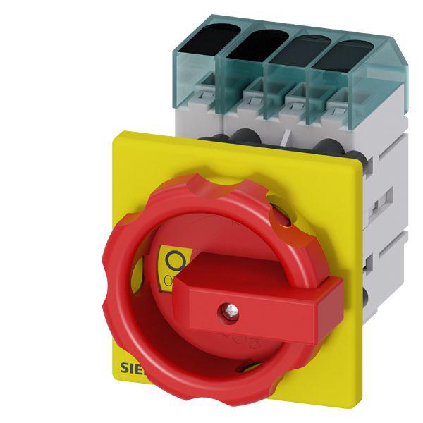 Siemens 3 Pole DIN Rail Isolator Switch - 63A Maximum Current, 22kW Power Rating, IP65