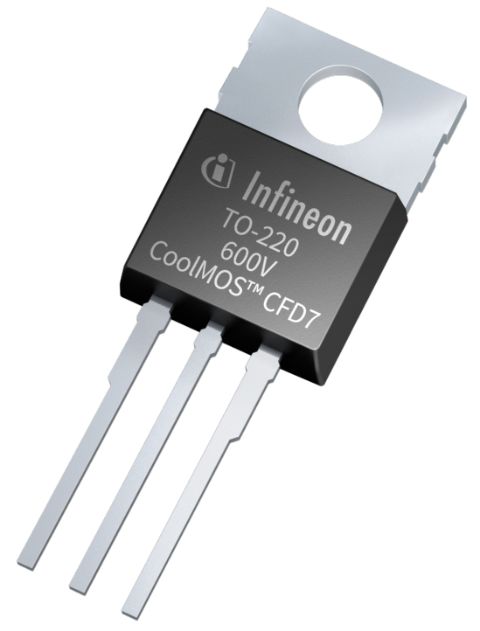 Infineon CoolMOS 7 Type N-Channel MOSFET, 12 A, 600 V Enhancement, 3-Pin TO-220 IPP60R210CFD7XKSA1