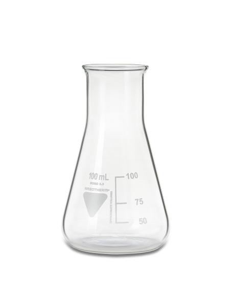 RS PRO Borosilicate Glass 100ml Laboratory Flask