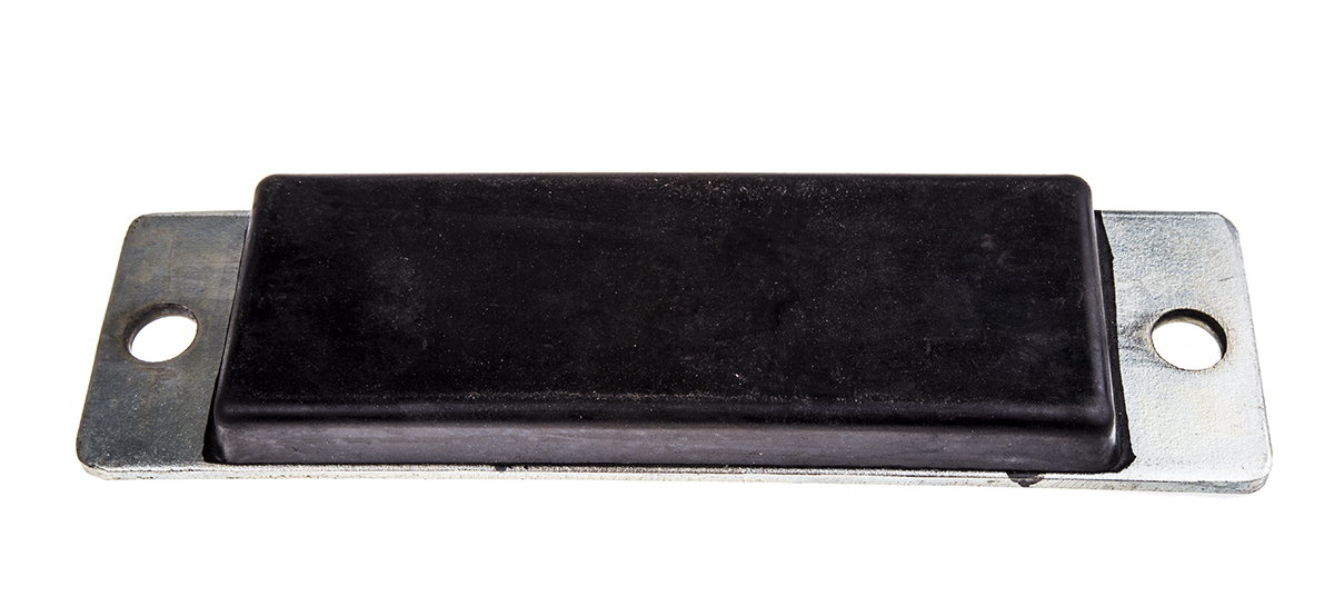 RS PRO Rectangular M16 Anti Vibration Mount with 0 Compression Load