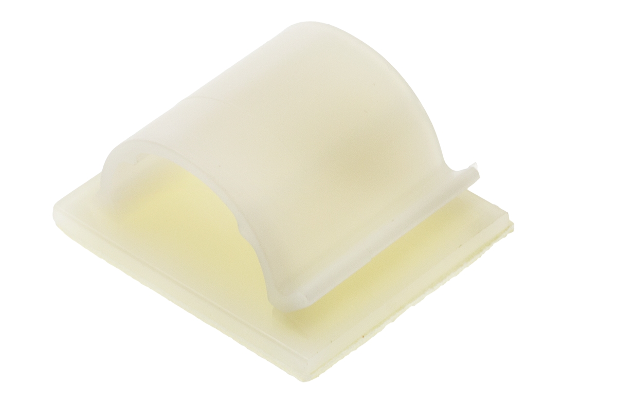 HellermannTyton Natural Nylon Cable clip, 14mm Max. Bundle