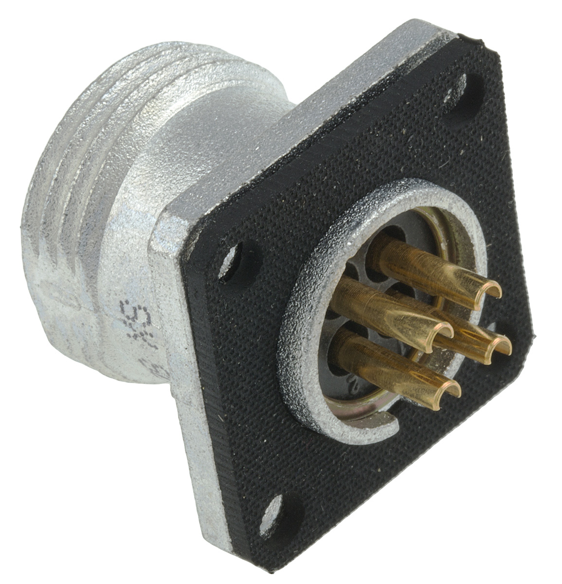 Amphenol Socapex Circular Connector, 4 Contacts, Panel, Standard Connector, Plug, Male, IP67, SL61 Series