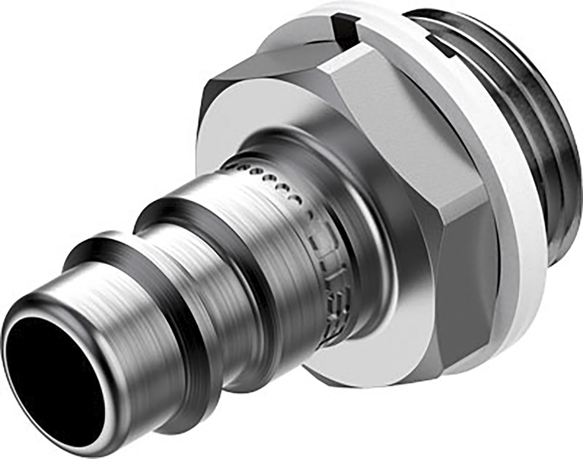 Festo Male Pneumatic Quick Connect Coupling, G 3/8 Male Threaded