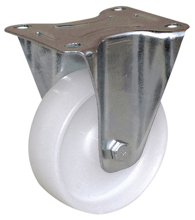 Guitel Hervieu Fixed Castor Wheel, 50kg Capacity, 50mm Wheel