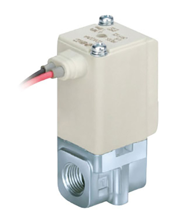 SMC Solenoid Valve VDW22LA, 2 Port, NC, 24 V dc, M5
