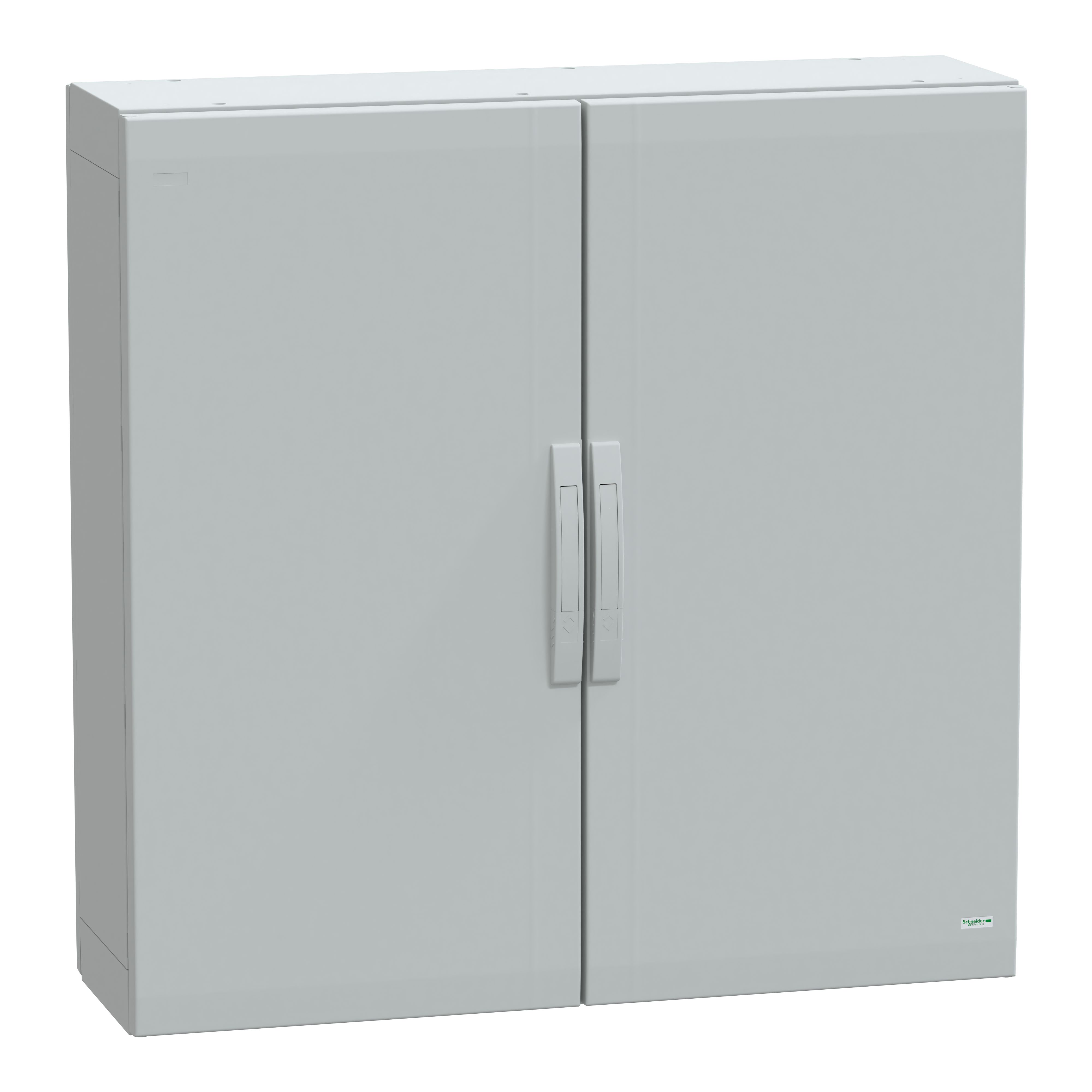 Schneider Electric PanelSeT Series PET Double-Door-Door Floor Standing Enclosure, Opaque Door, IP65, 1000 x 1000 x 320mm