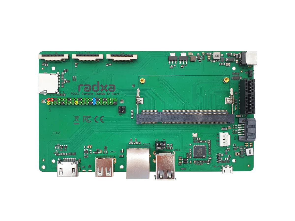 Okdo ROCK CM3 SODIMM I/O Board