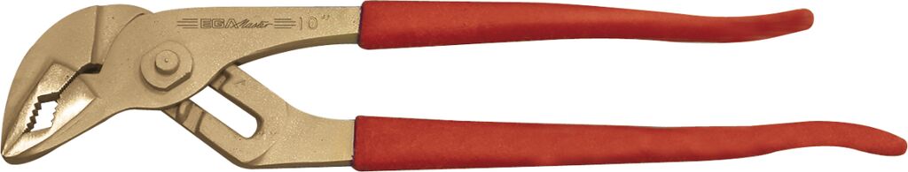 Ega-Master 70110 Pliers, 254 mm Overall, Bent Tip