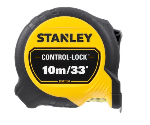 Stanley CONTROL-LOCK 10m Tape Measure